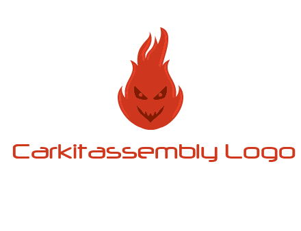 evil fire logo