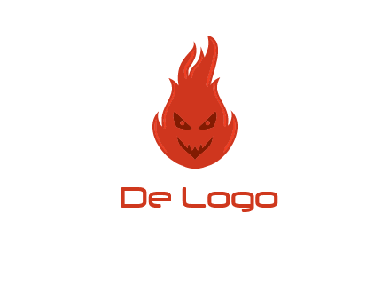 evil fire logo