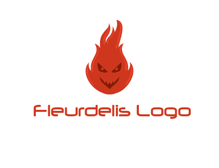 evil fire logo