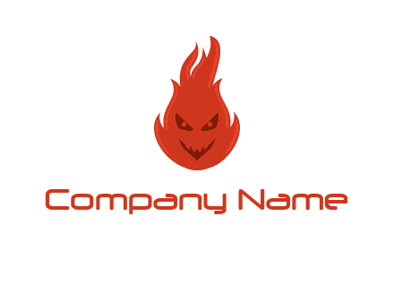 evil fire logo