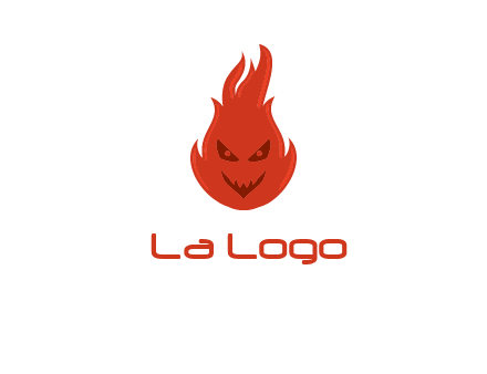 evil fire logo