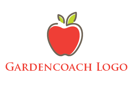 red apple logo