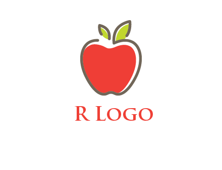 red apple logo