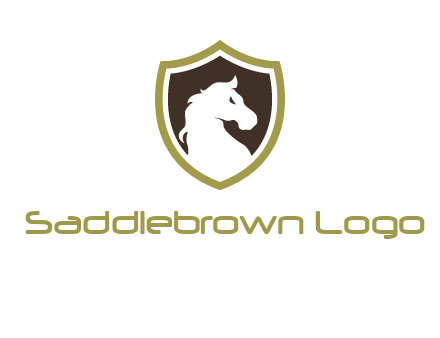 horse in shield logo