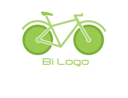 green bicycle logo