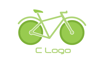 green bicycle logo