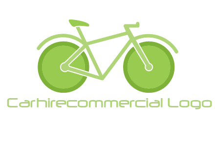 green bicycle logo