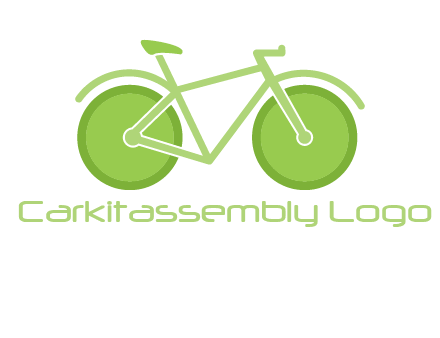 green bicycle logo