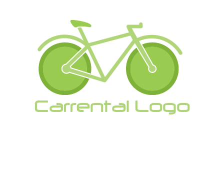 green bicycle logo