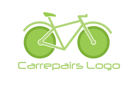 green bicycle logo