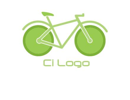 green bicycle logo