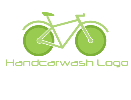 green bicycle logo