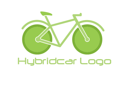 green bicycle logo