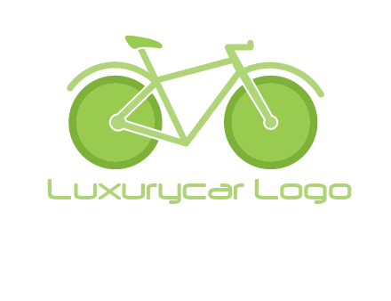 green bicycle logo