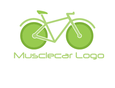 green bicycle logo