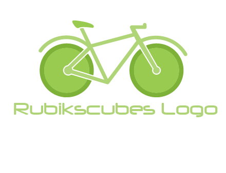 green bicycle logo