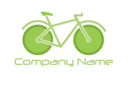 green bicycle logo