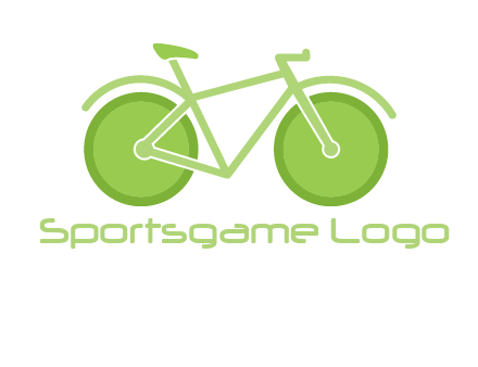 green bicycle logo