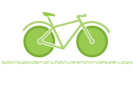 green bicycle logo