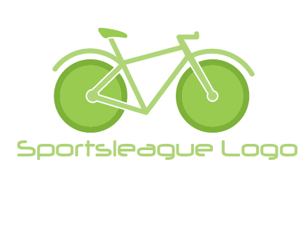 green bicycle logo