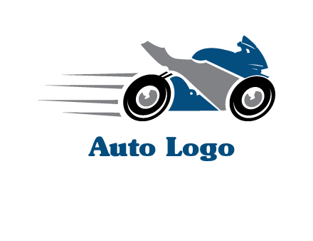 motorcycle silhouette logo