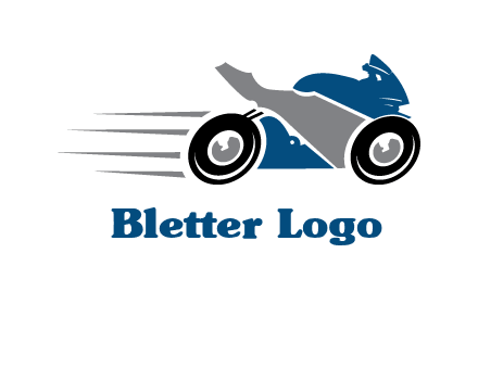 motorcycle silhouette logo