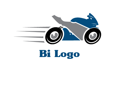 motorcycle silhouette logo