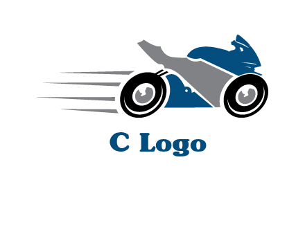 motorcycle silhouette logo