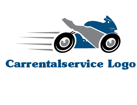 motorcycle silhouette logo