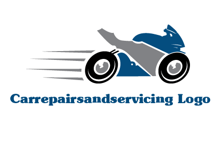 motorcycle silhouette logo