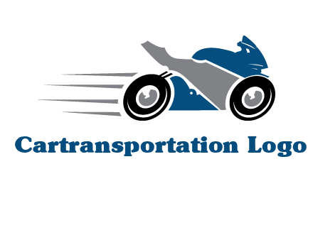 motorcycle silhouette logo