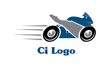 motorcycle silhouette logo