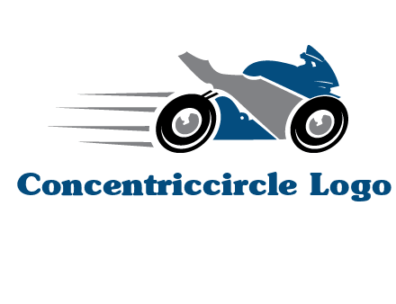 motorcycle silhouette logo