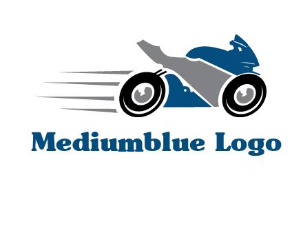 motorcycle silhouette logo