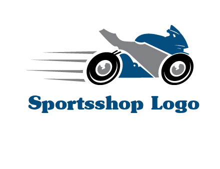 motorcycle silhouette logo