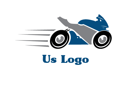 motorcycle silhouette logo