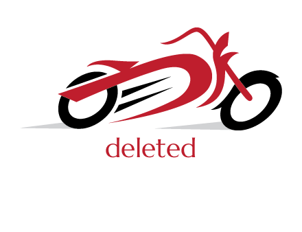 red motorbike logo