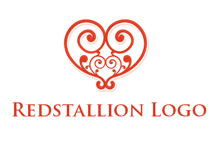 heart matchmaking logo design