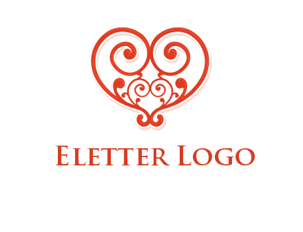 heart matchmaking logo design