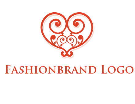 heart matchmaking logo design