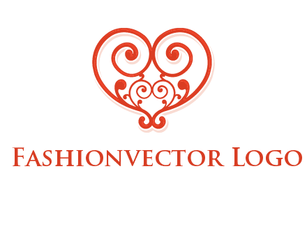 heart matchmaking logo design