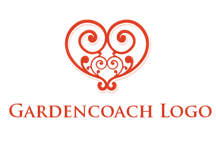 heart matchmaking logo design