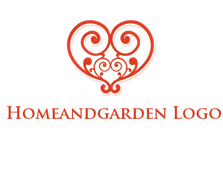 heart matchmaking logo design