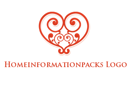 heart matchmaking logo design