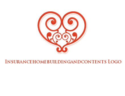 heart matchmaking logo design