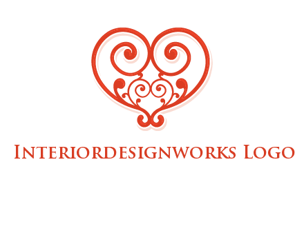 heart matchmaking logo design