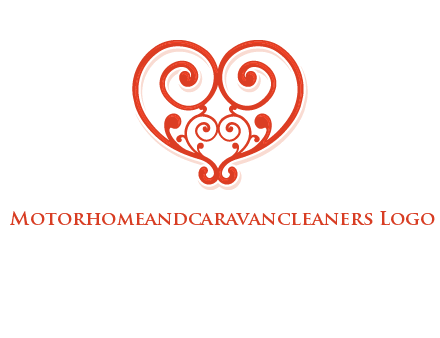 heart matchmaking logo design