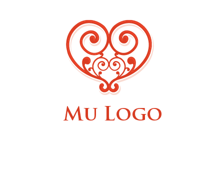 heart matchmaking logo design