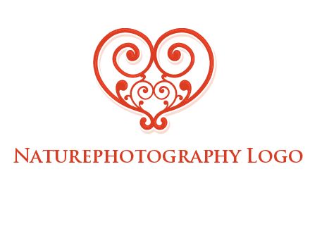 heart matchmaking logo design