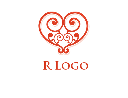 heart matchmaking logo design